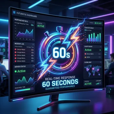 60 Second Lead Response Time Dashboard